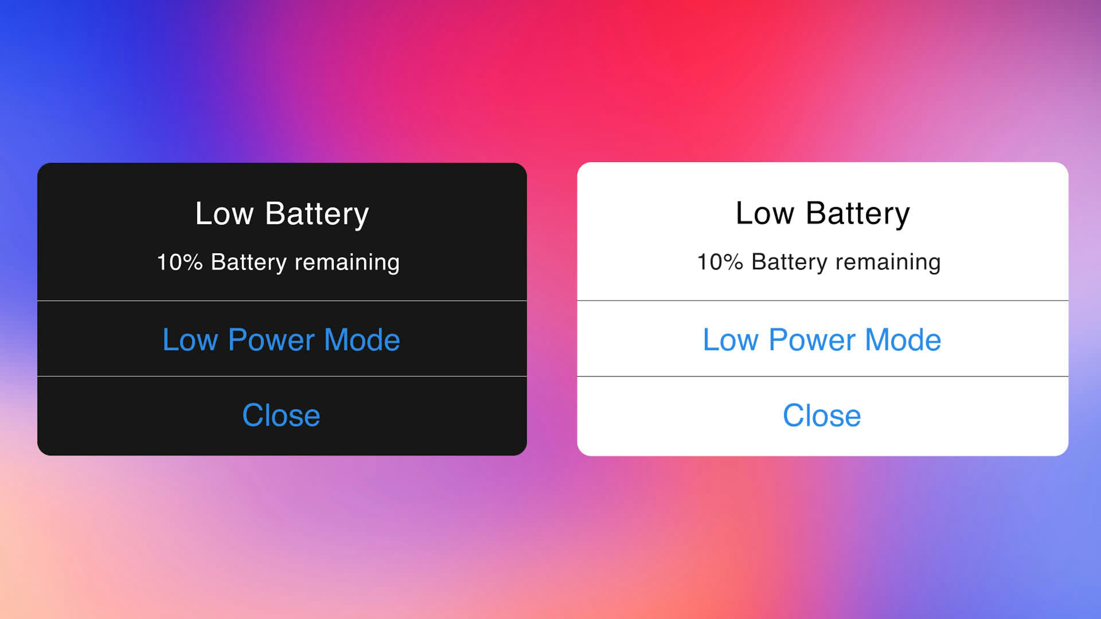 Phone Low Battery Alert