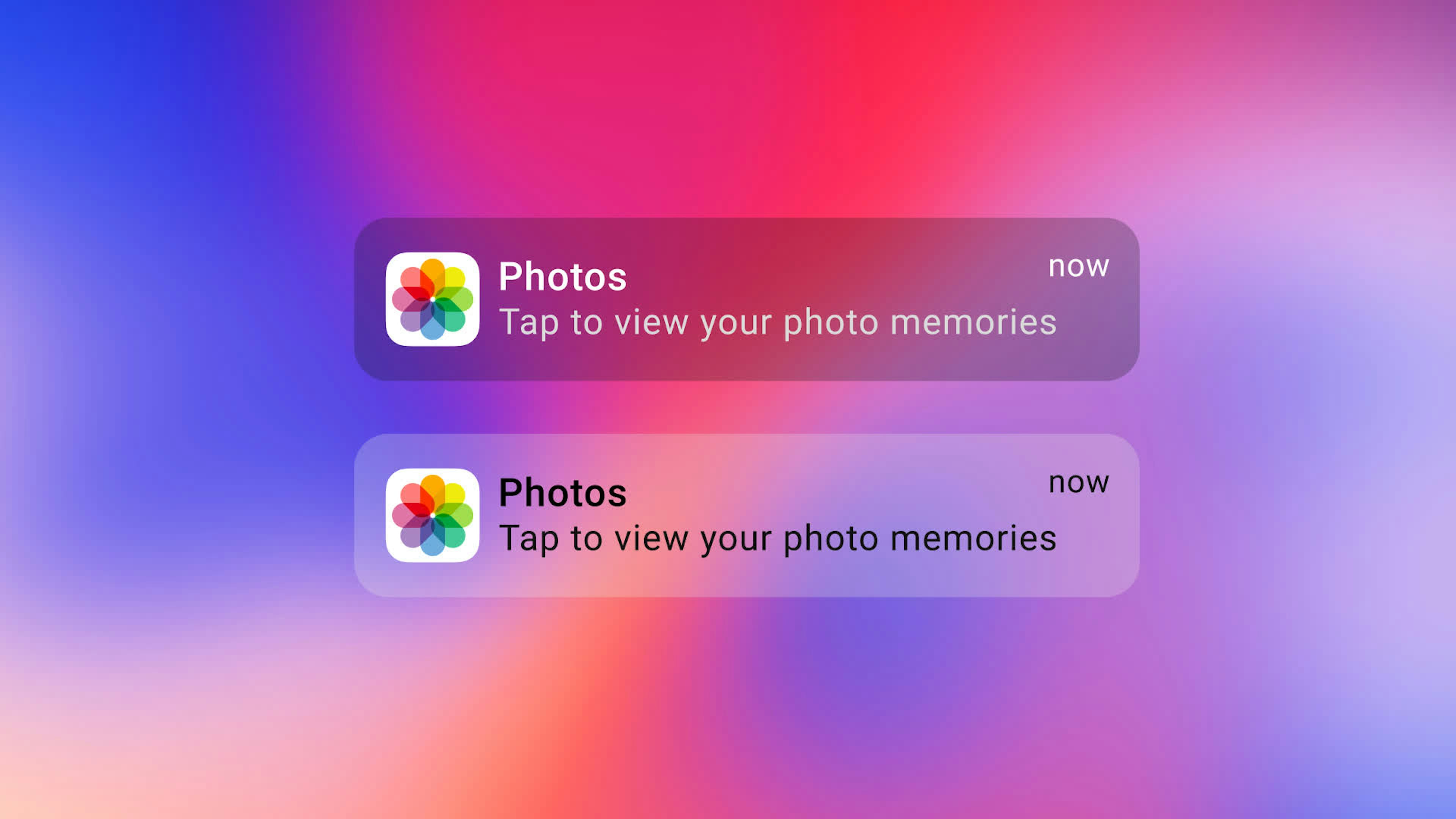 Photos Memory Notification