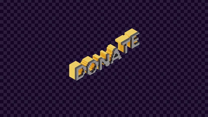 Pixel Comment Button Gold On Alpha • Motion Graphics Template • Uppbeat
