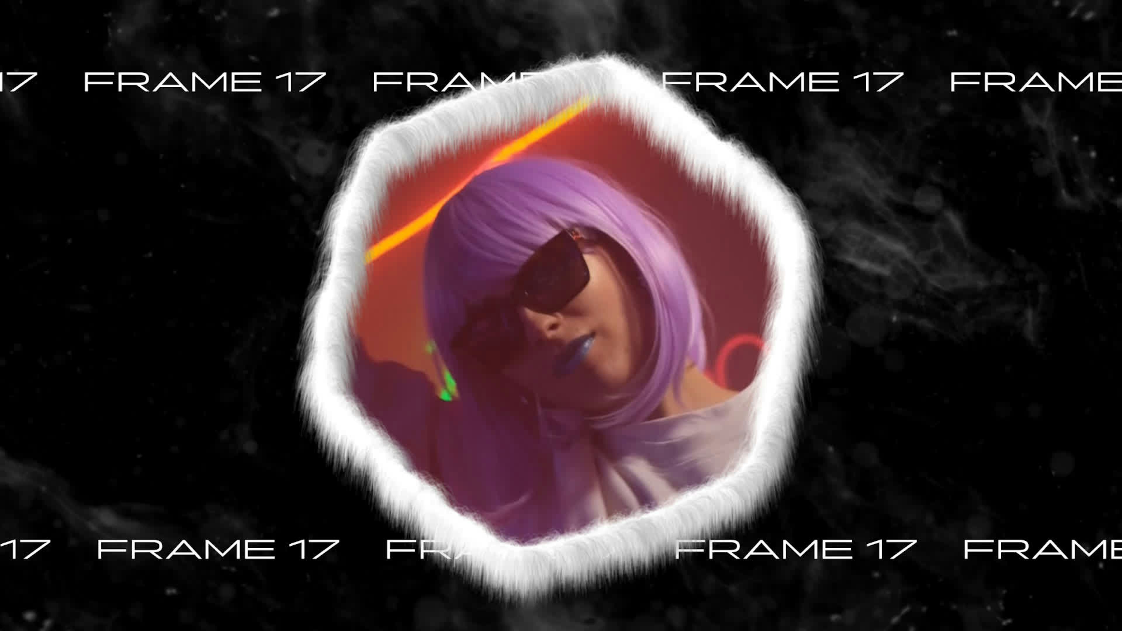 Plush Frame - Hexagon