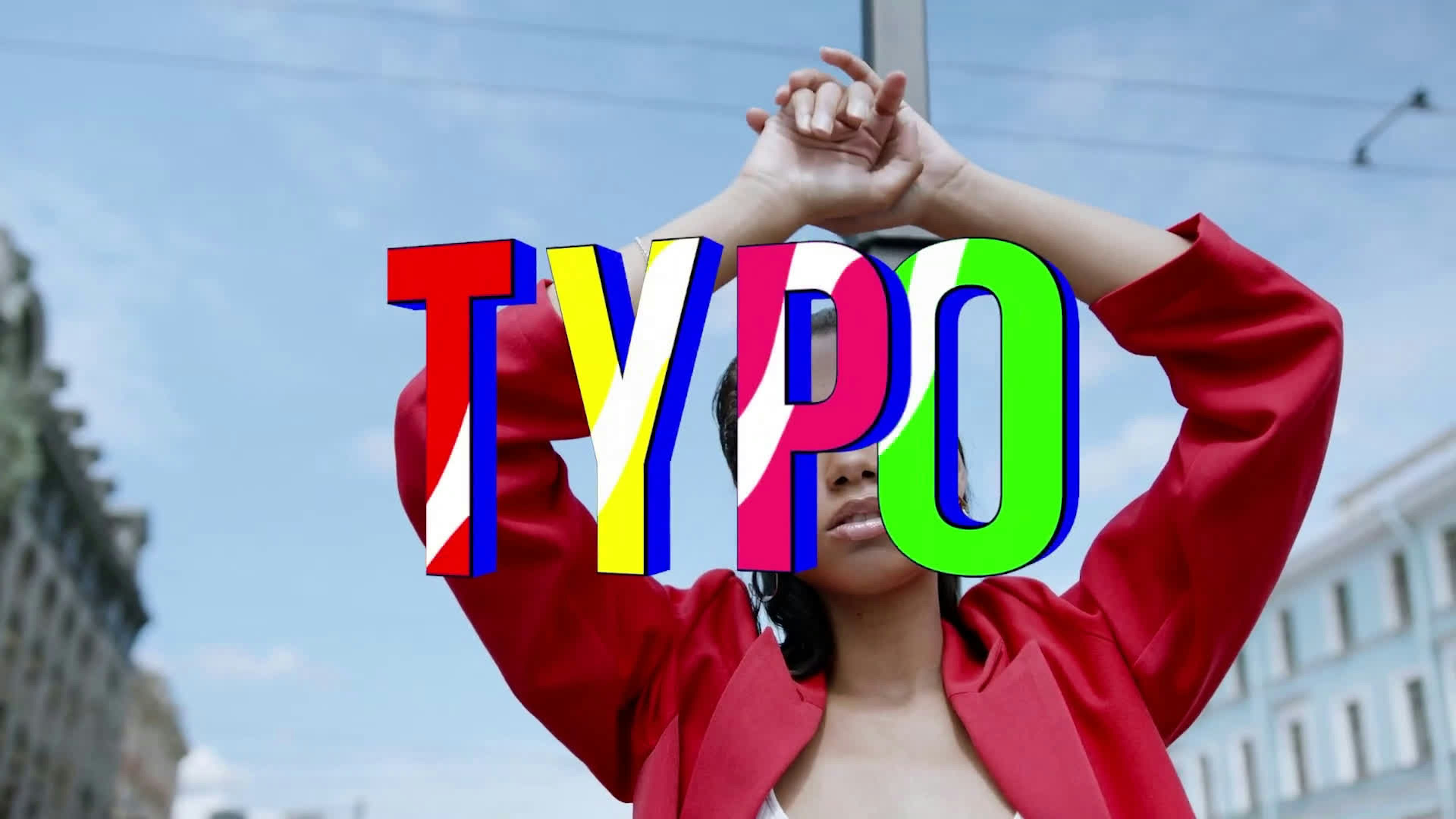 Pop 3D Typography