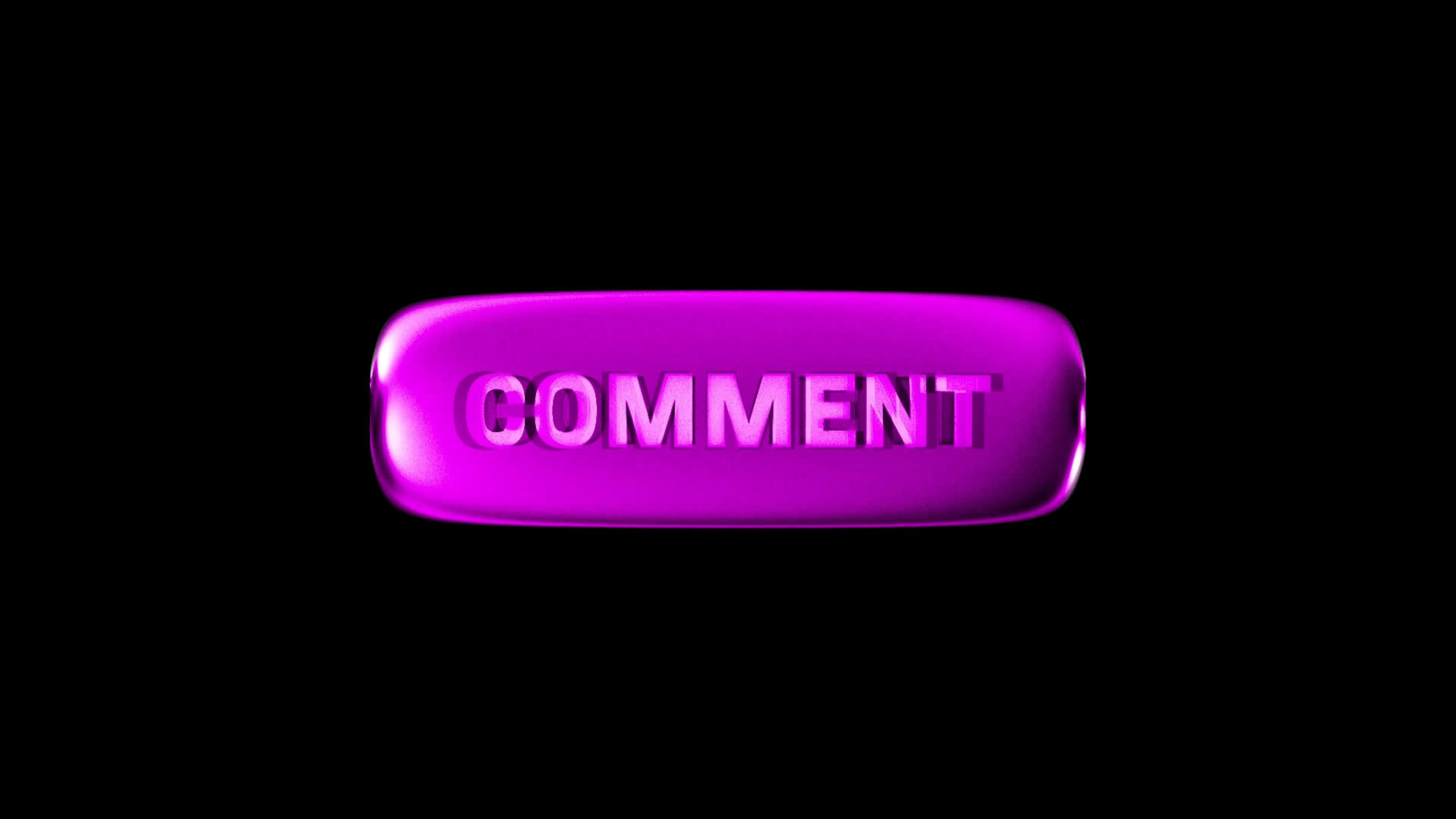 Purple Crystal Comment Notification