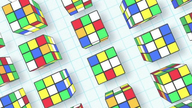 Spinning Rubik's Cubes Background • Free Motion Graphics Template • Uppbeat