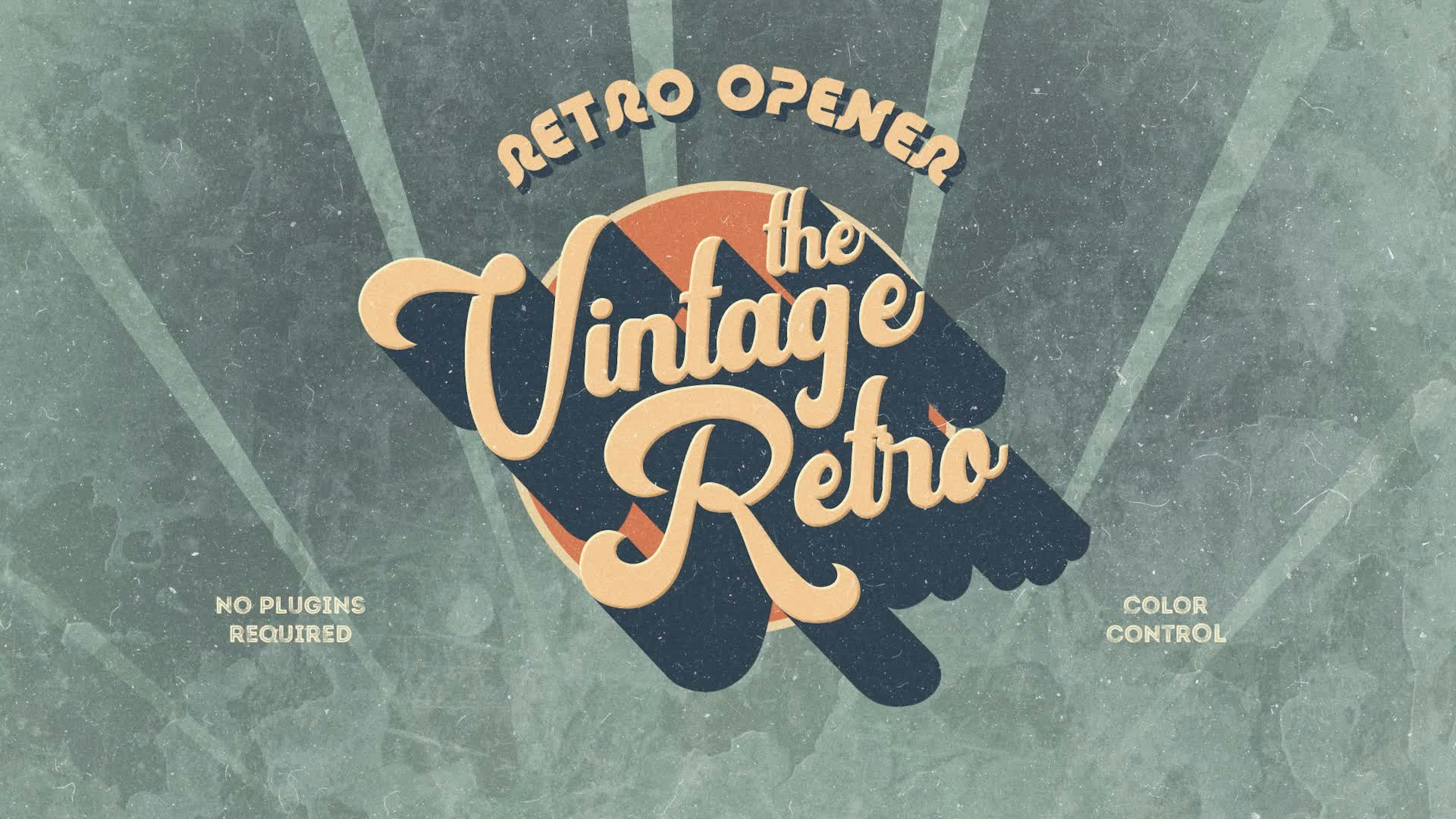 Retro Vintage Opener