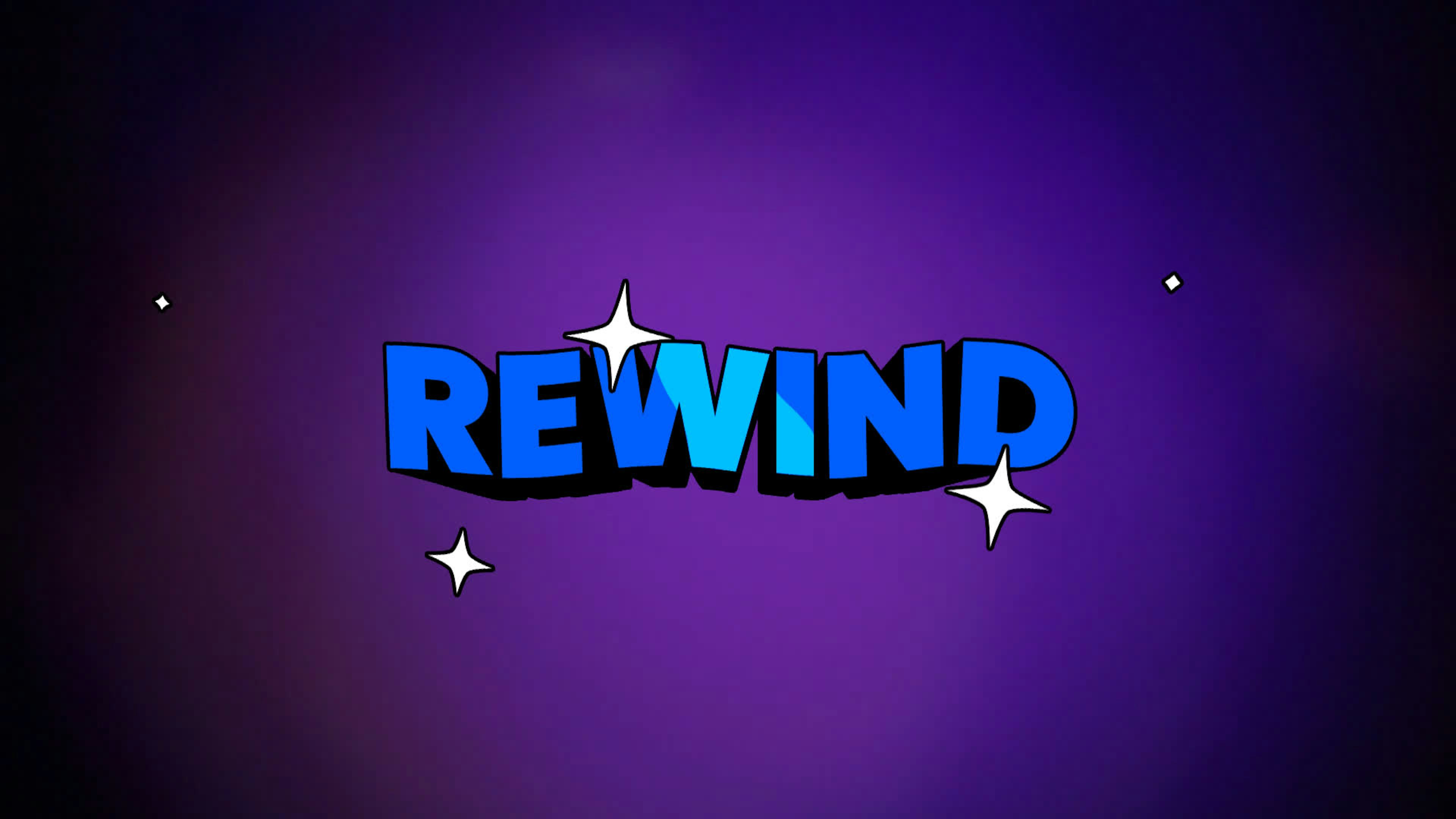 Rewind - 3D Cartoon Text