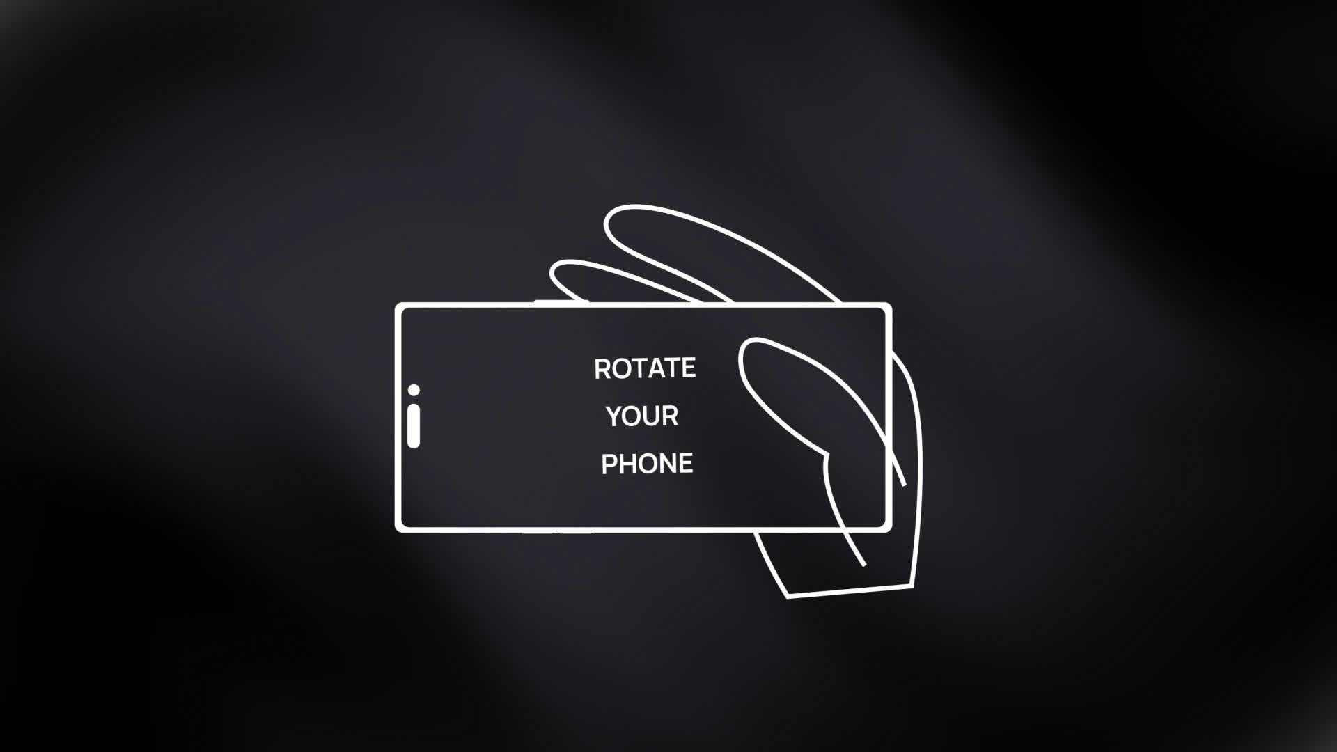 Simple Rotate Your Phone Animation • Motion Graphics Template • Uppbeat
