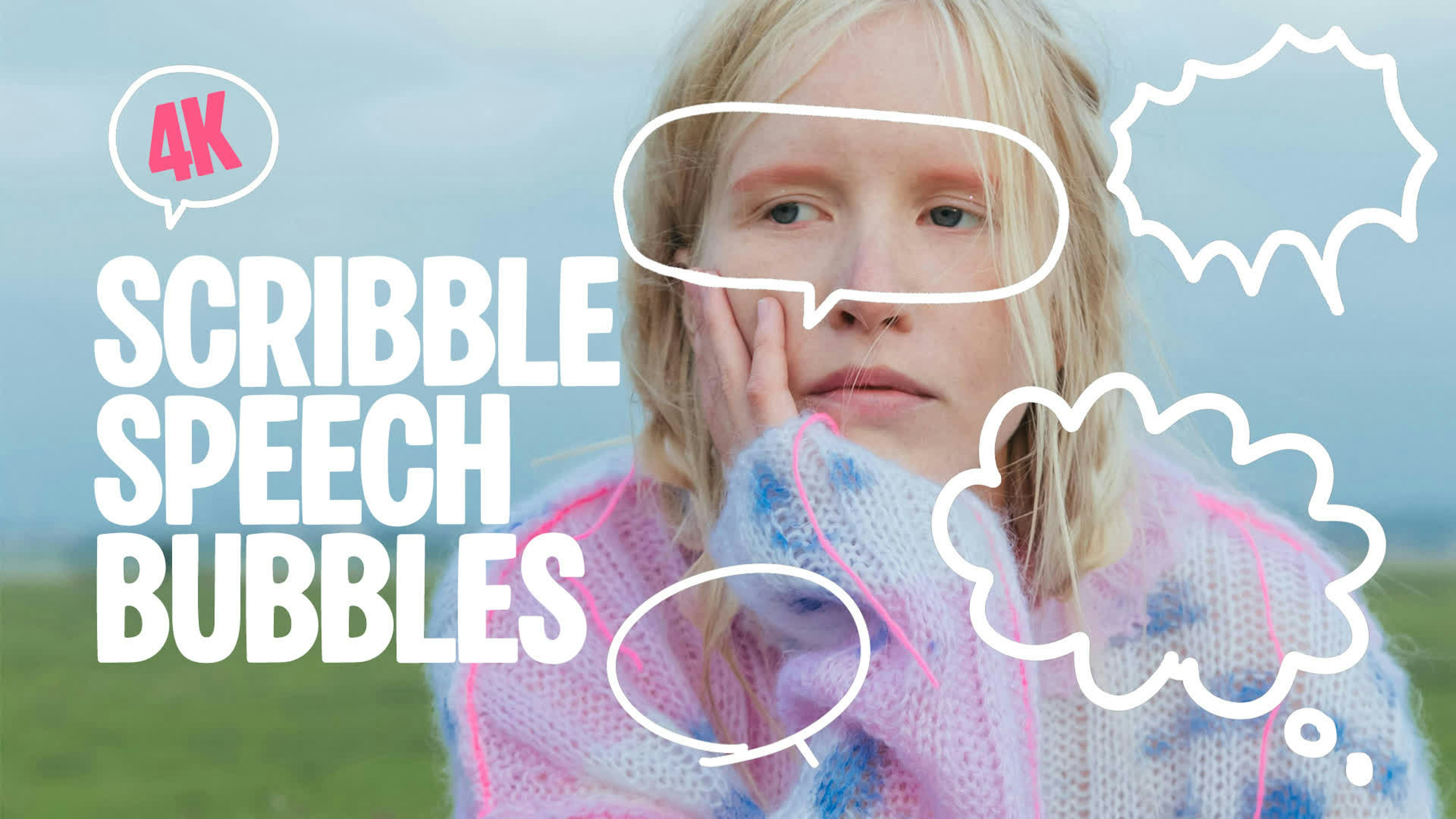 Scribble Speech Bubbles