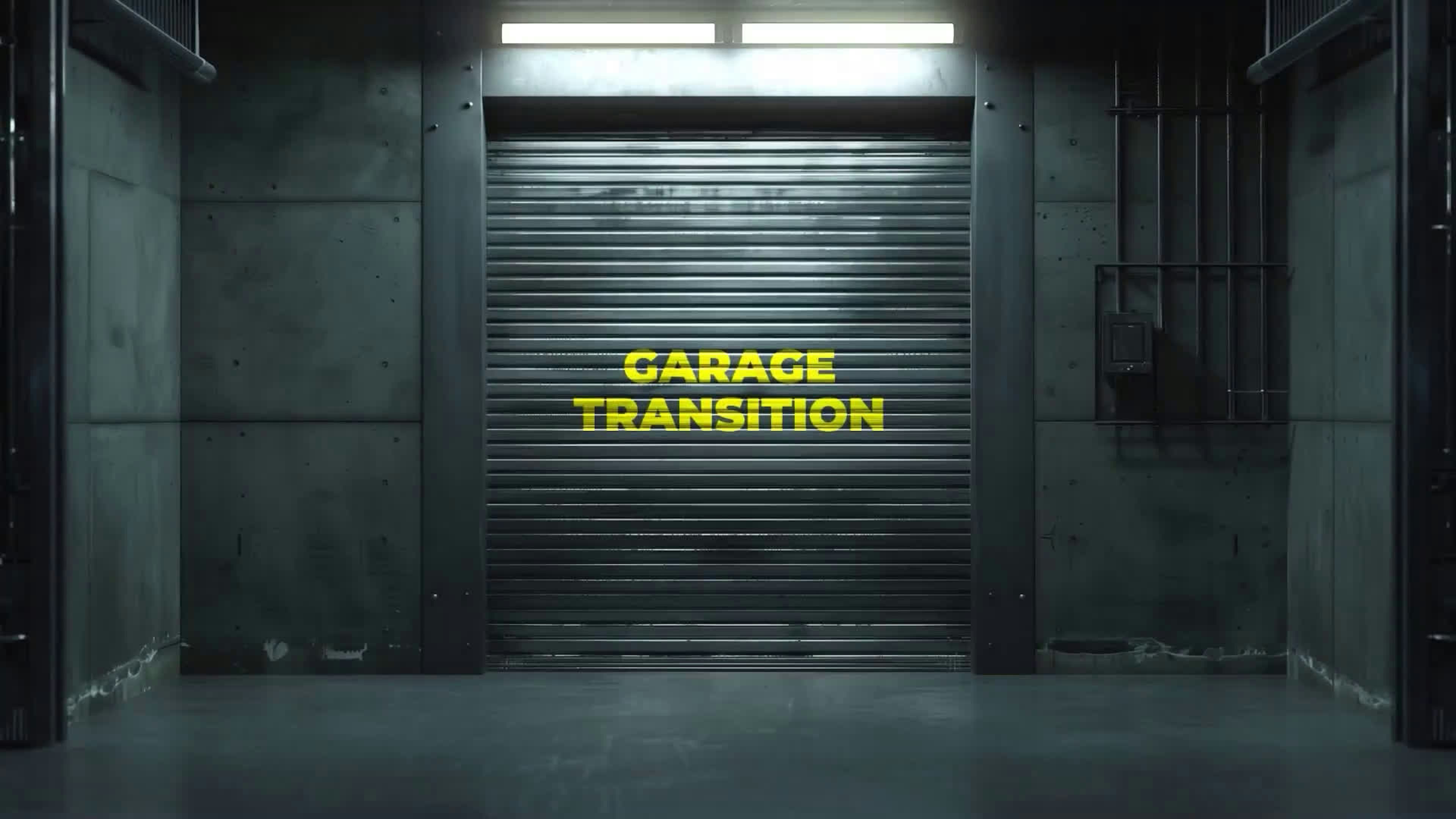 Shutter Door Transition