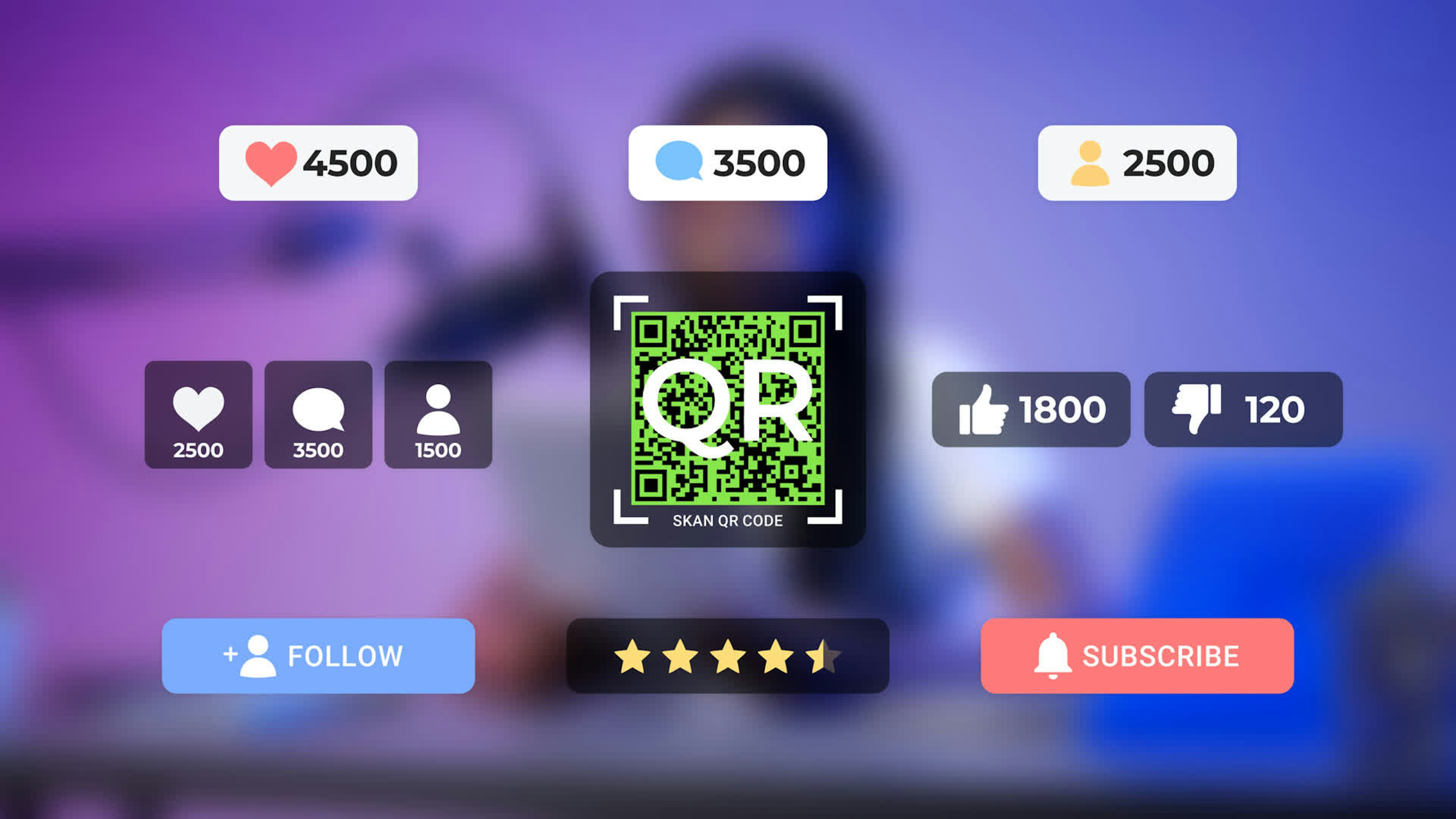 Digital Social Media Elements