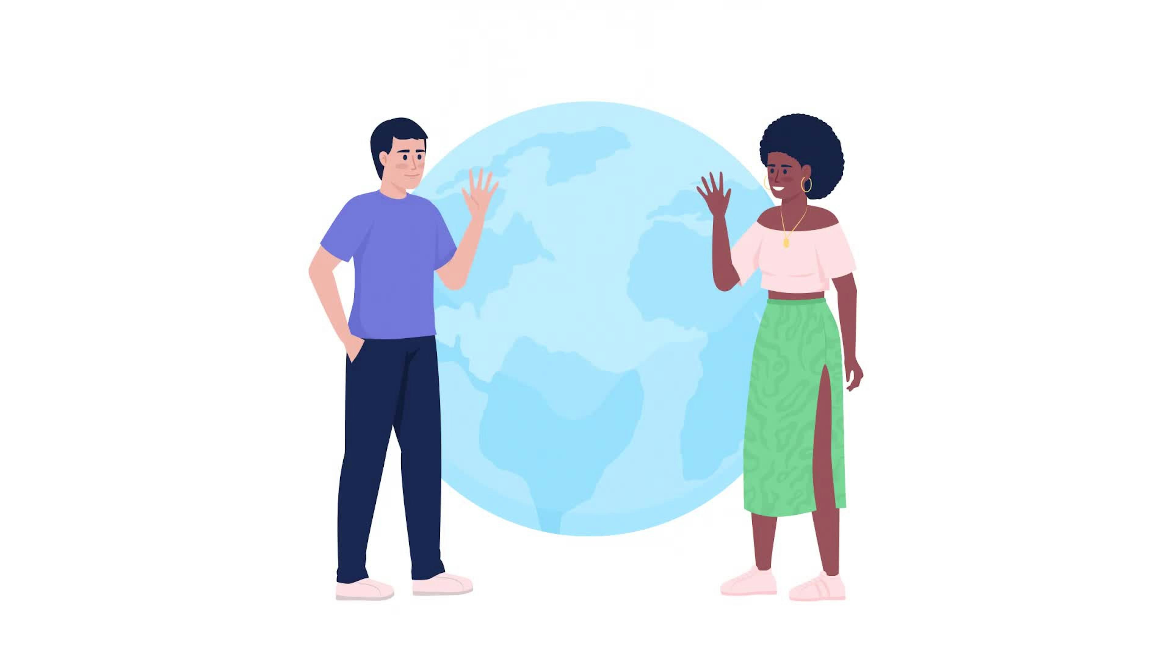 Speak With Native Concept