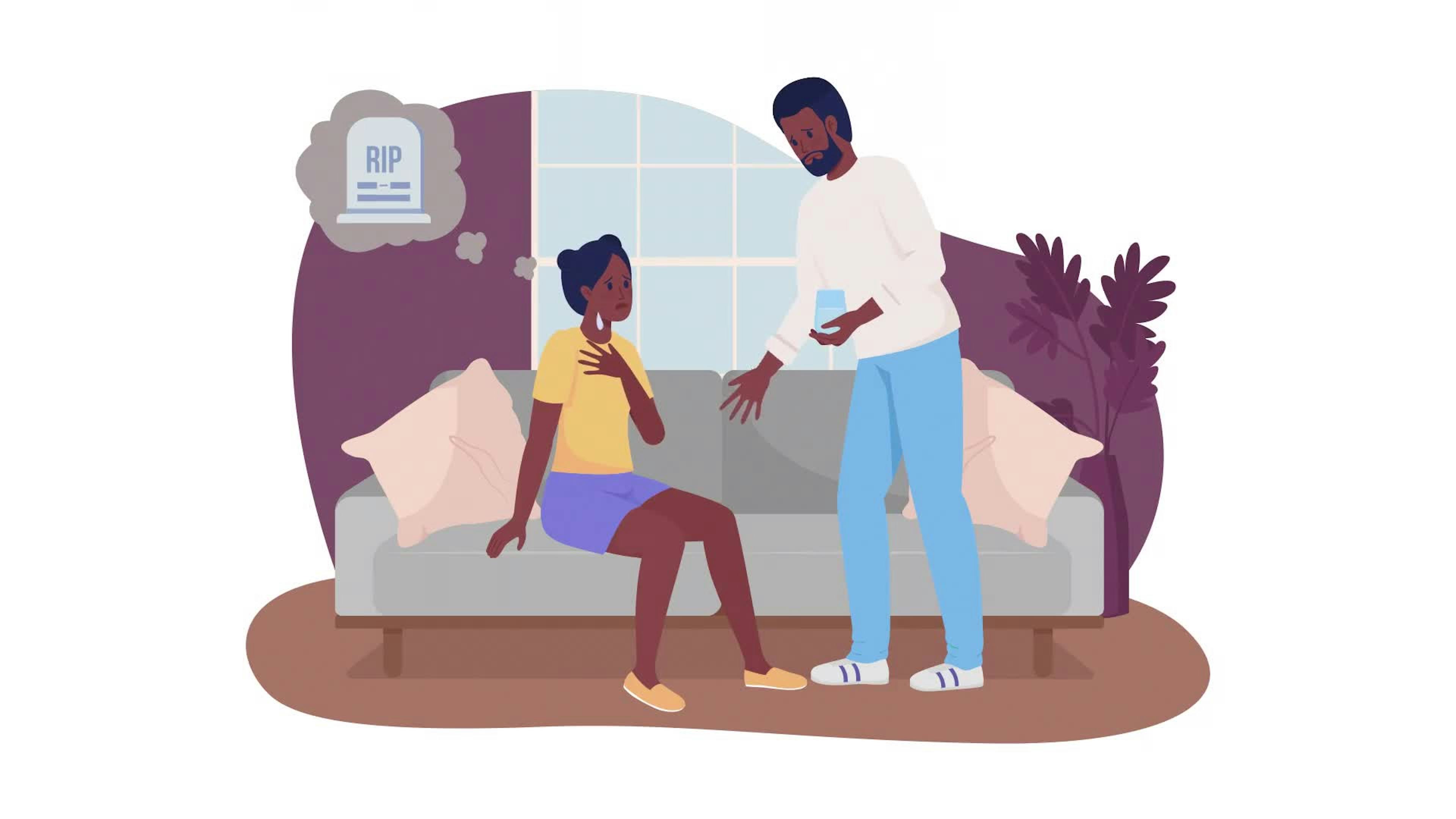 Sudden Panic Attack Death Phobia