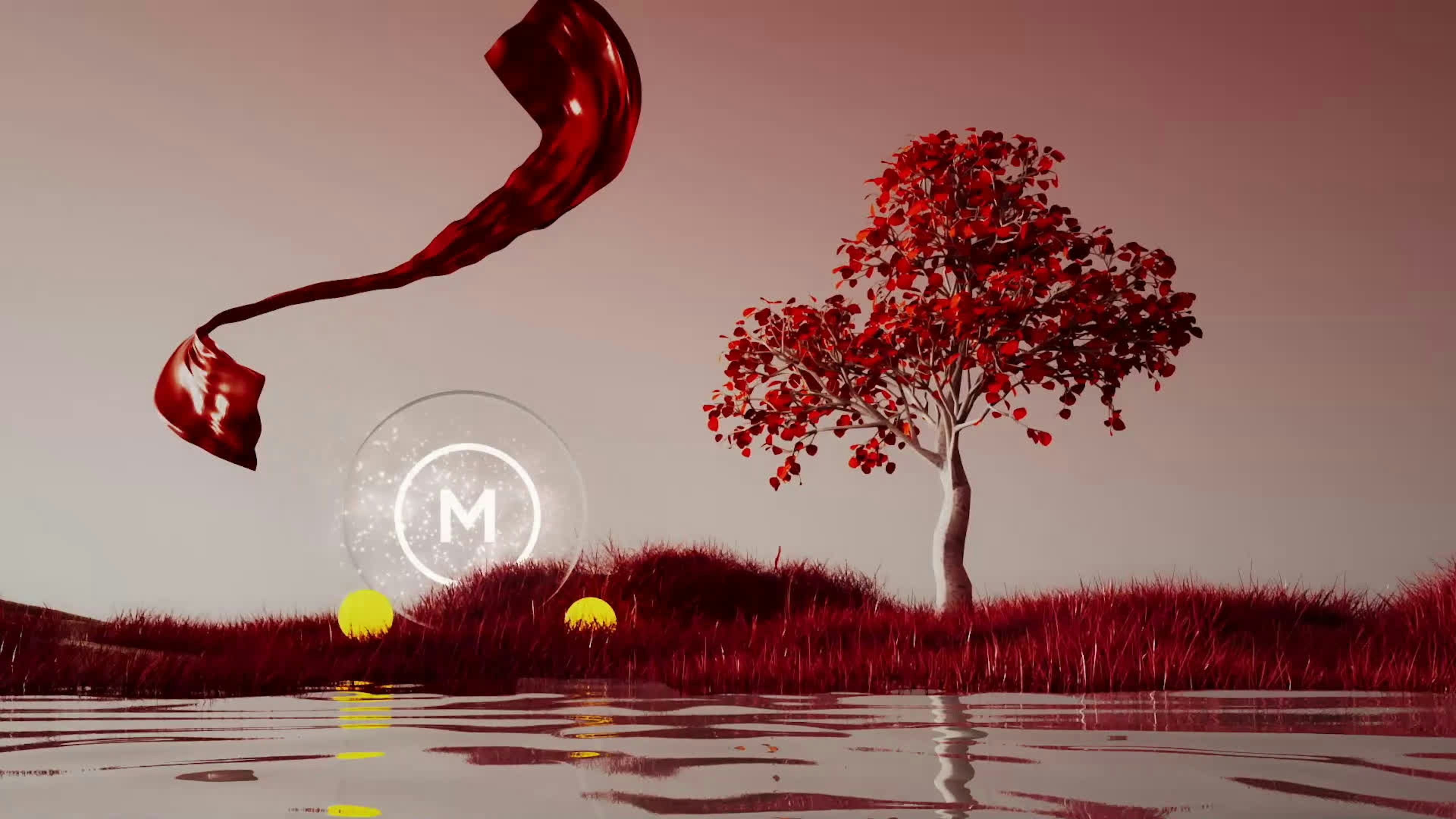 Surreal Landscape Logo