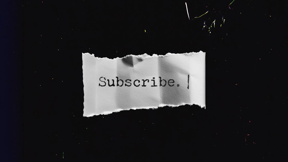 Free Animated Subscribe Buttons • Uppbeat