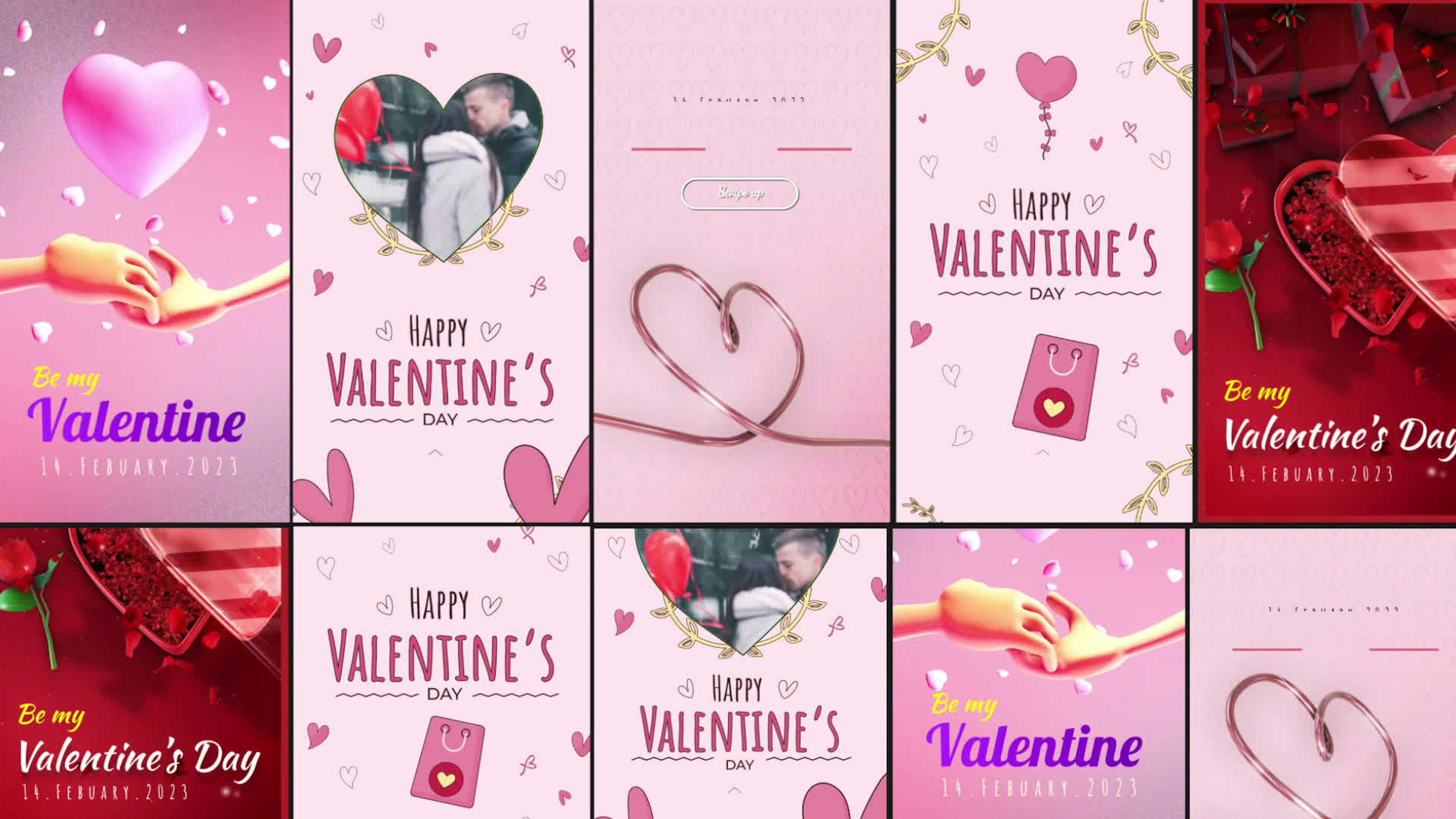 Valentines Stories And Posts Pack