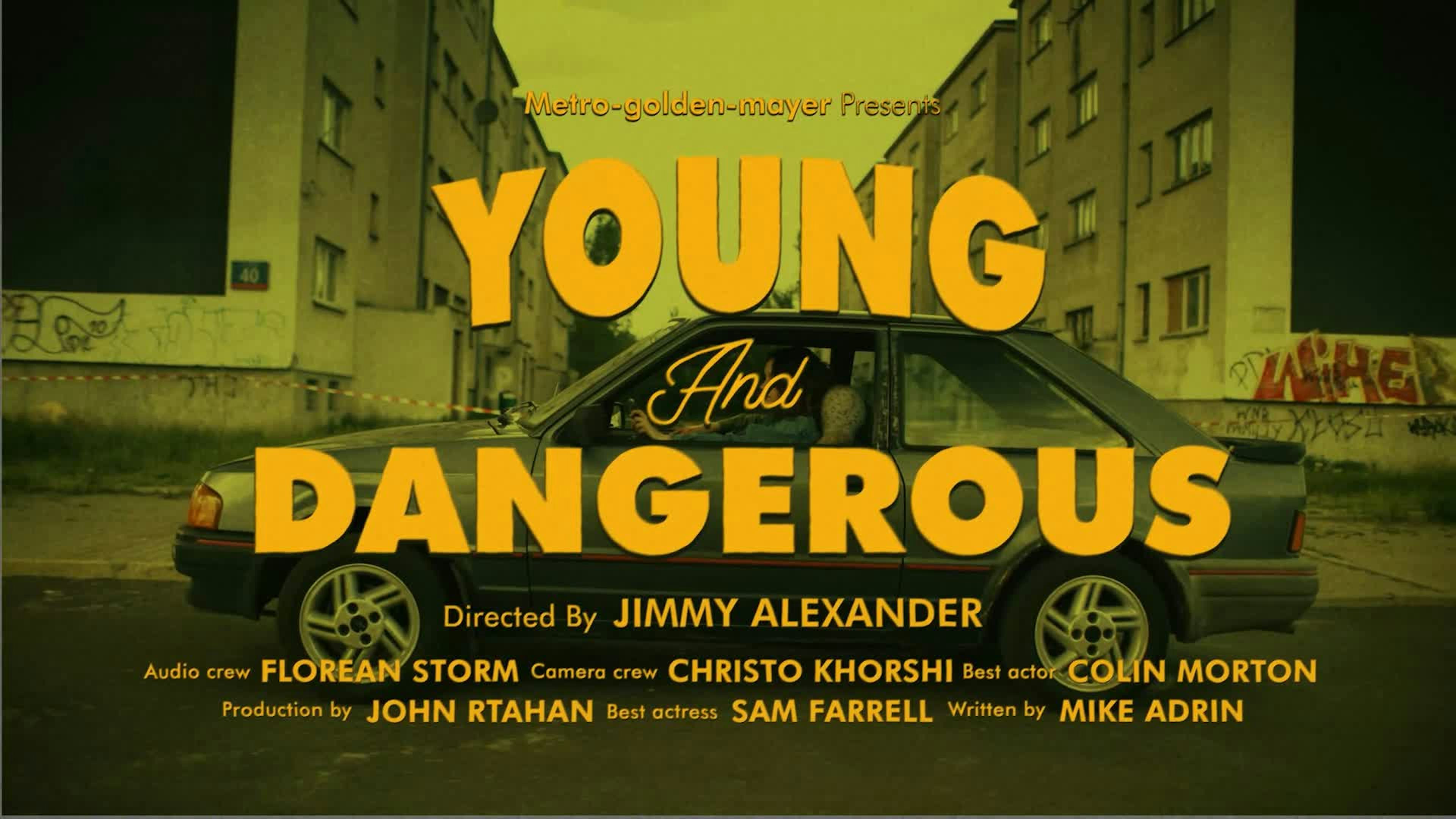 Vintage Movie Opener Title