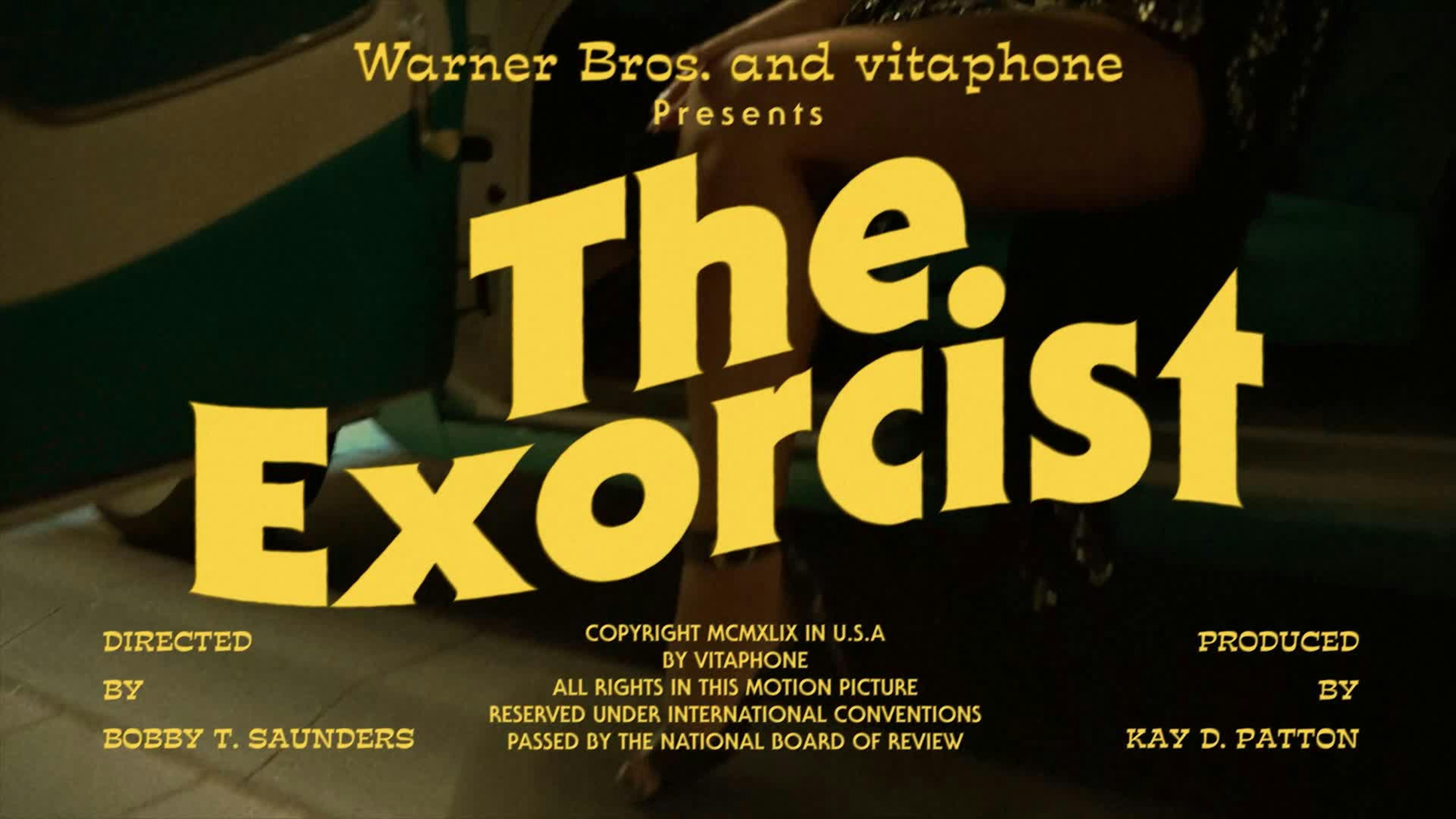 Vintage Movie Typography Template