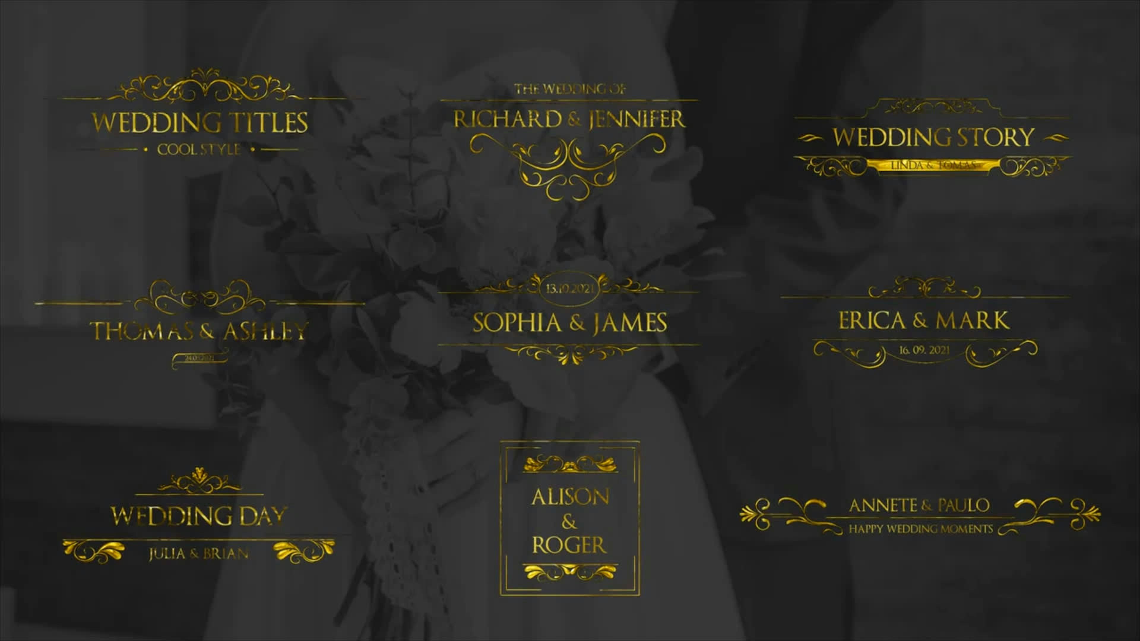 Vintage Ornament Titles
